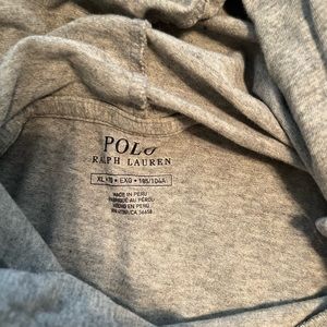 Polo by Ralph Lauren Hooded long sleeve shirt